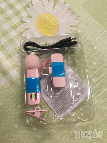 Безжичен микрофон за мобилен телефон, снимка 3 - Микрофони - 52021302