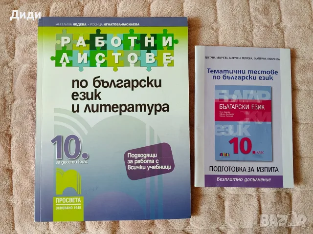 Помагала за 10 клас, снимка 2 - Учебници, учебни тетрадки - 55145051