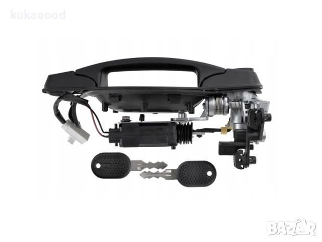 Външна дръжка за задна врата с моторче, патронник и ключове за Fiat Doblo MK1, снимка 5 - Части - 51819132