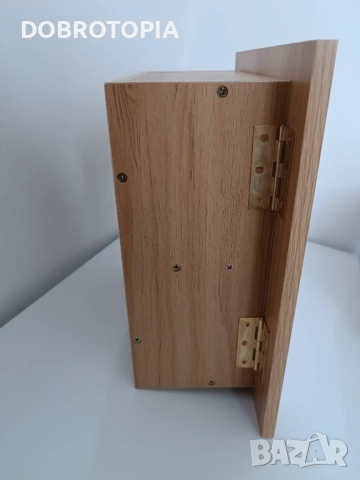 Малък стенен шкаф с огледало , снимка 6 - Шкафове - 52877336