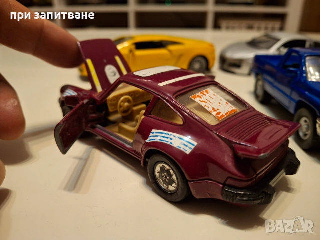 Колички Audi, Porsche 911, Lamborghini, Ferrari, Dodge Ram1/46 до 1/32, burrago Italy 1/43, снимка 6 - Колекции - 50531062