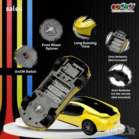 Кола с дистанционно 5D светлини, снимка 6 - Коли, камиони, мотори, писти - 48125485