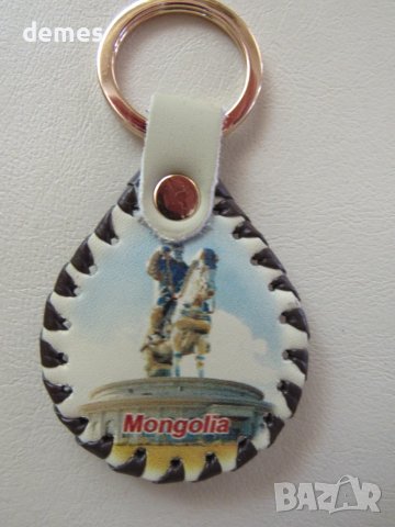 Автентичен кожен ключодържател от Монголия-серия, снимка 3 - Други - 50751474