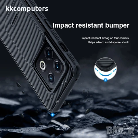 OnePlus 10 Pro 5G Удароустойчив NILLKIN CamShield Калъф и Протектор, снимка 8 - Калъфи, кейсове - 51257901