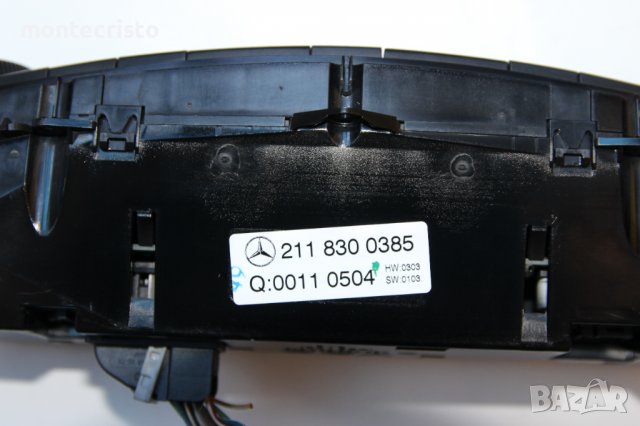 Управление климатроник Mercedes E-class W211 (2002-2009г.) 2118300385 / 211 830 0385, снимка 5 - Части - 38107359