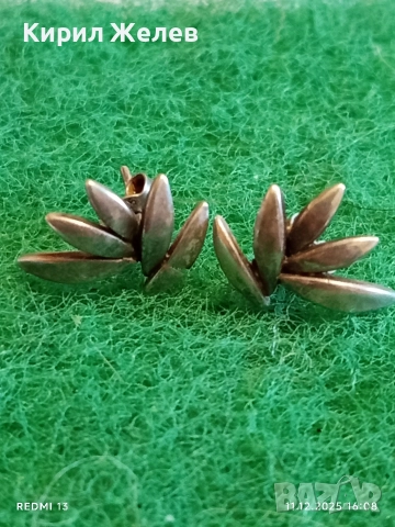 ЕЛЕГАНТНИ СРЕБЪРНИ ОБЕЦИ във ФОРМАТА на РАЗЦЪФНАЛ ЛОТУС МАЙСТОРСКА ИЗРАБОТКА 26442