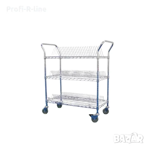 Количка за чинии 3 нива LD3-110, снимка 2 - Обзавеждане за заведение - 49399695