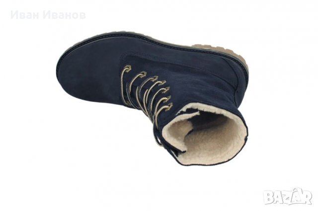 ботуши/боти  TIMBERLAND AUTHENTICS TEDDY FLEECE WP FOLD DOWN  номер 38 , снимка 8 - Дамски ботуши - 35018938