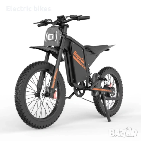 Електрически велосипед Bopzin Q8, 60V/35Ah, 3000W до 60 км/ч, снимка 7 - Велосипеди - 54164901
