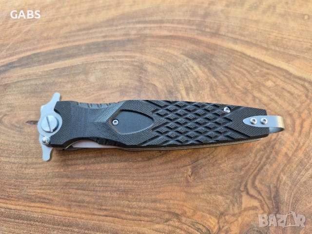 Руски сгъваем нож НОКС Кондор 2,дизайн А.Бирюков, снимка 3 - Ножове - 50667355