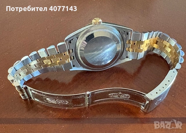 Продавам часовник Rolex Date Just, снимка 3 - Мъжки - 52823079