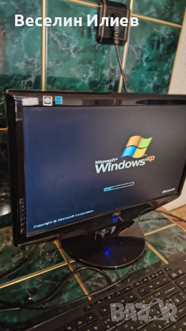Настолен компютър + Монитор, снимка 2 - Работни компютри - 52362733
