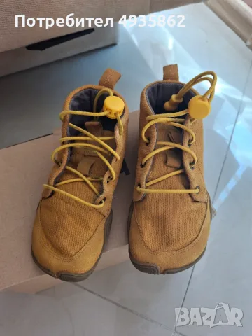 детски боси обувки Wildling Vigor golden yellow barefoot 26 номер