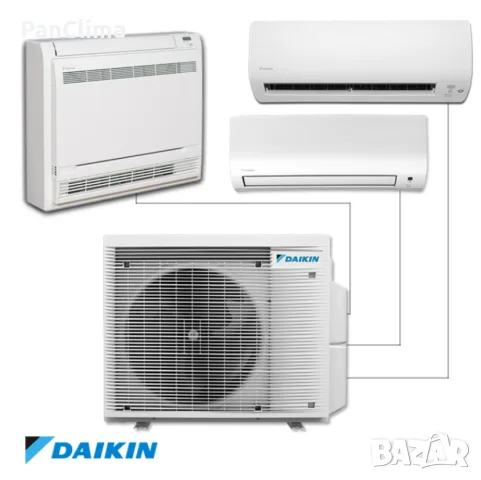 Външно тяло мултисплит Daikin 3MXM52A, 18 000 BTU, Клас А++/А++, 46 dB, Фреон R32