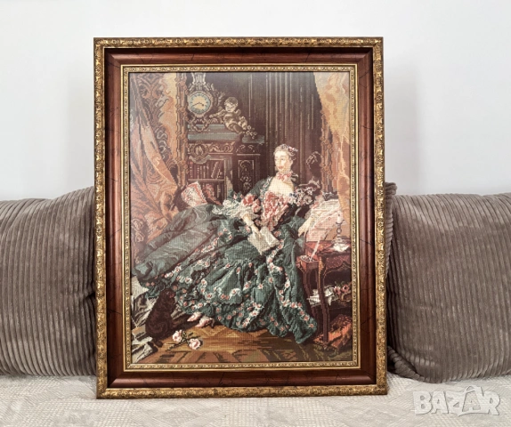 Гоблен "Мадам Помпадур", снимка 2 - Гоблени - 54189947