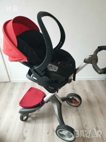 Количка Stokke xplory 3 в 1 на части , снимка 4 - Детски колички - 29160213