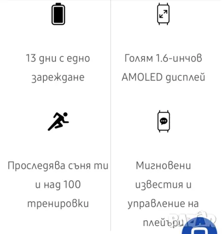 Samsung - GALAXY FIT 3 R390 - Нова, снимка 4 - Смарт гривни - 47488354