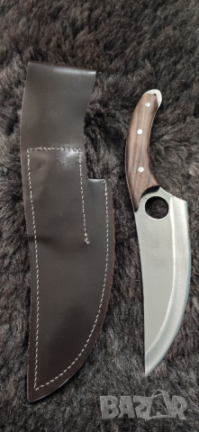 Ловджийски нож  със специална кания / Ръчна изработка, снимка 5 - Ножове - 44754735