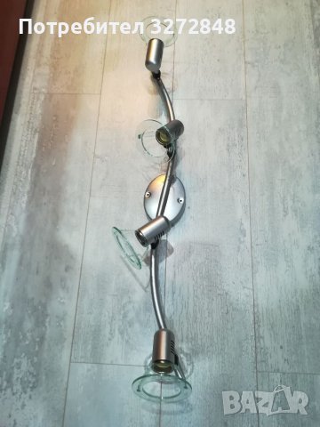 Спот с 4 осветителни тела - 80см, снимка 6 - Лампи за таван - 39434982