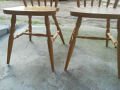 Столове трапезни комплект- стругован бук, снимка 7