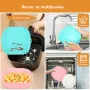 5388 Квадратна силиконова тавичка за еър фрайър подложка за Airfryer, снимка 9