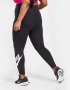 Nike Essential High-Waisted Leggings Plus Size - страхотен дамски клин 2ХЛ, снимка 2
