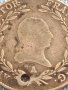 Сребърна монета 20 кройцера 1818г. Франц първи Виена Австрийска империя 12215, снимка 2