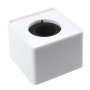 Лого куб за микрофон-бял, снимка 1 - Микрофони - 29926377