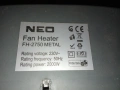 Вентилаторна печка Neo, снимка 4