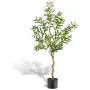ПРОМОЦИЯ Изкуствено маслиново дърво с енергоспестяващи лед светлини, к-т от 2 бр, 183см A-GE23006, снимка 1