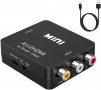 КОНВЕРТОР RCA / AV КЪМ HDMI, ПРЕОБРАЗУВАТЕЛ, АДАПТЕР 720Р И 1080Р - КОД 3718, снимка 6