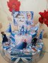 Картонена торта Замръзналото кралство Frozen , снимка 7