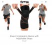 Подсилена ластична наколенка за спорт, снимка 3