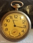 Стар джобен часовник МЪЛНИЯ СССР работи тема КОРАБИ перфектно състояние 52257, снимка 1