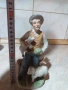 Страхотна красива статуетка фигура дядо с агнета, снимка 7