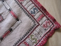 Старо каре , ръчна бродерия върху коприна 96х96см., снимка 5