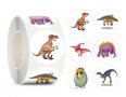 100 бр Динозавър Динозаври Джурасик Парк микс малки самозалепващи лепенки стикери за ръчна изработка