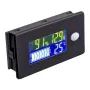Индикаторен дисплей за акумулатори 10 до 100V, вграден термометър,4272, снимка 1