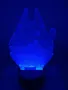 Star Wars Millennium Falcon 3d лампа настолна RGB, снимка 6