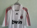 AC Milan Ronaldo Nazario Adidas Away 2007 2008 оригинална тениска фланелка Милан Роналдо Назарио, снимка 4