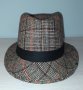 Карирана шапка тип Трилби , снимка 3