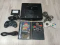 Оригинална ретро конзола Sega Saturn PAL (Пълен комплект с кутия и игра), снимка 3