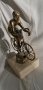 бронз скулптура колело Лион Франция, снимка 2