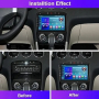 Carplay/Android Car за Peugeot 408/308/308 SW 2008-2015 Android радио за кола 2 DIN , снимка 3