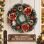 Декоративен коледен венец, снимка 4