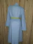 L/2XL Халат от светло син мек полар @, снимка 2