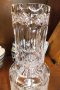 Бохемия великолепна кристална ваза в стил Арт Деко , снимка 6