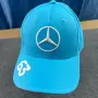 Mercedes Petronas Formula 1 George Russell Шапка с Козирка Синя One Size OSFA, снимка 1
