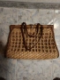 стара плетена бамбукова чанта , снимка 1