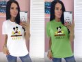 Тениска GUCCI Disney Mickey Mouse принт Модели,цветове и размери, снимка 8